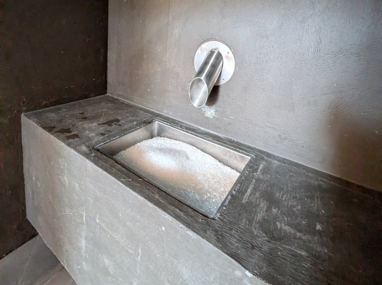 Eisbrunnen im Wellnesshotel Balderschwng