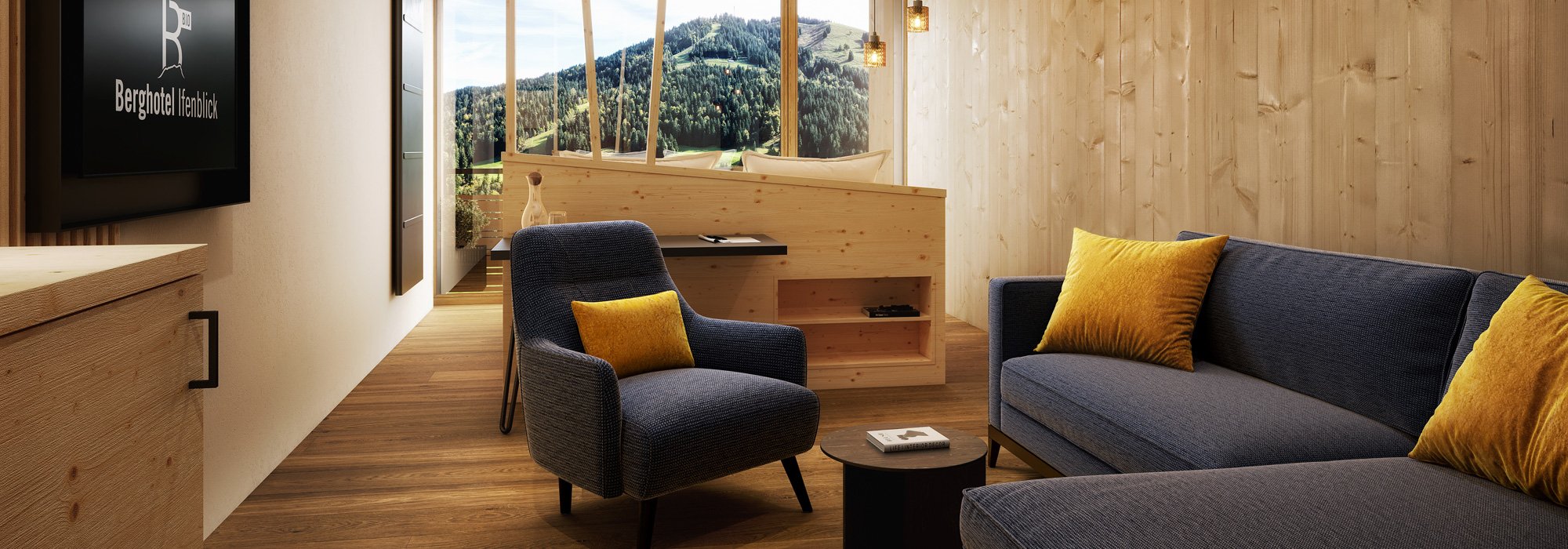 Superior Plus Zimmer - große Hotelzimmer im Biohotel